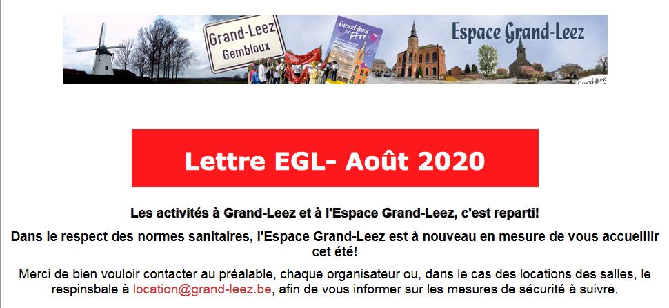 EGL 2020 08 news letter